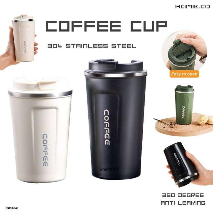 Stainless Steel Vacuum Coffee Mug (Imported)
