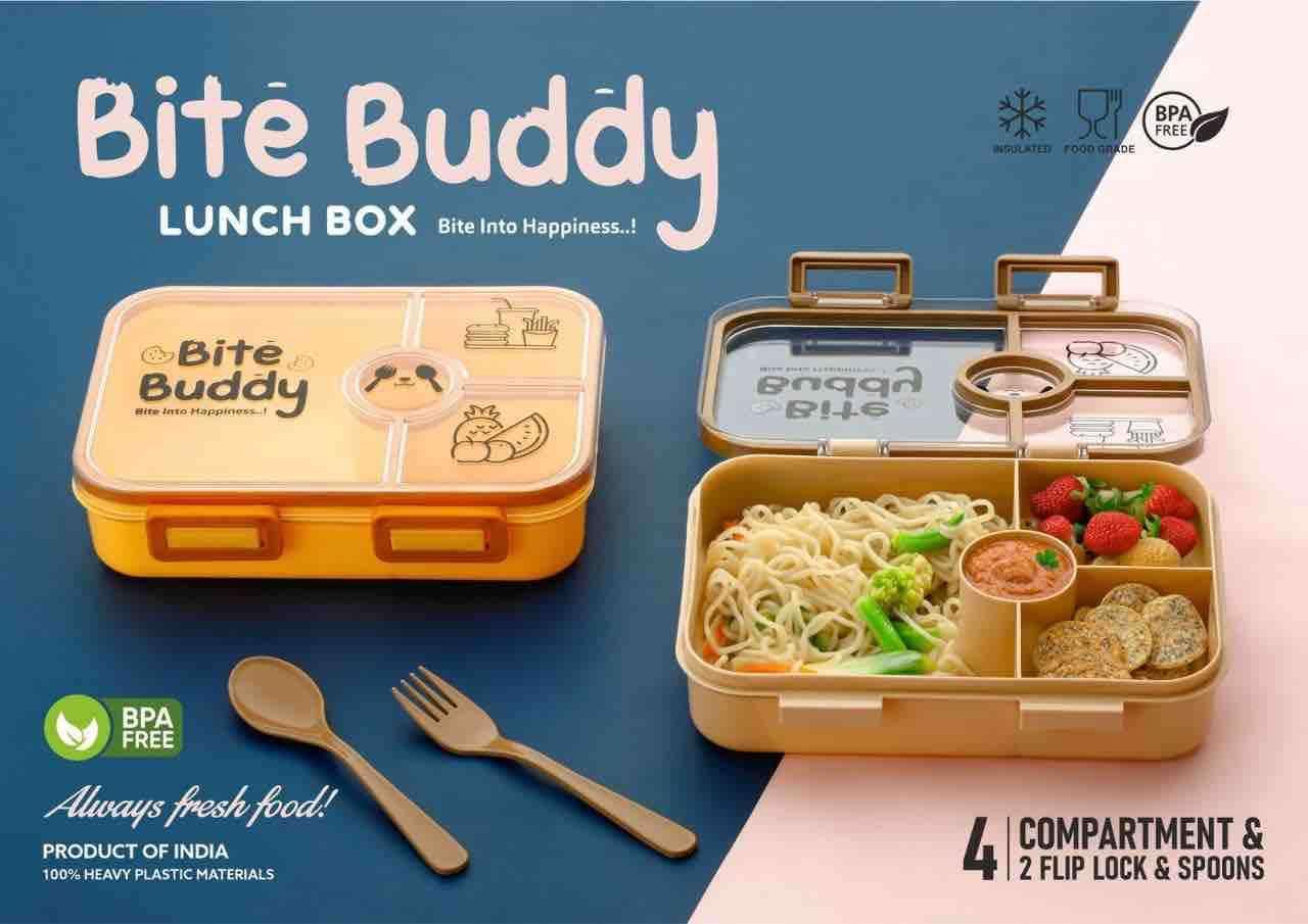 Bite Buddy Plastic Lunch Box