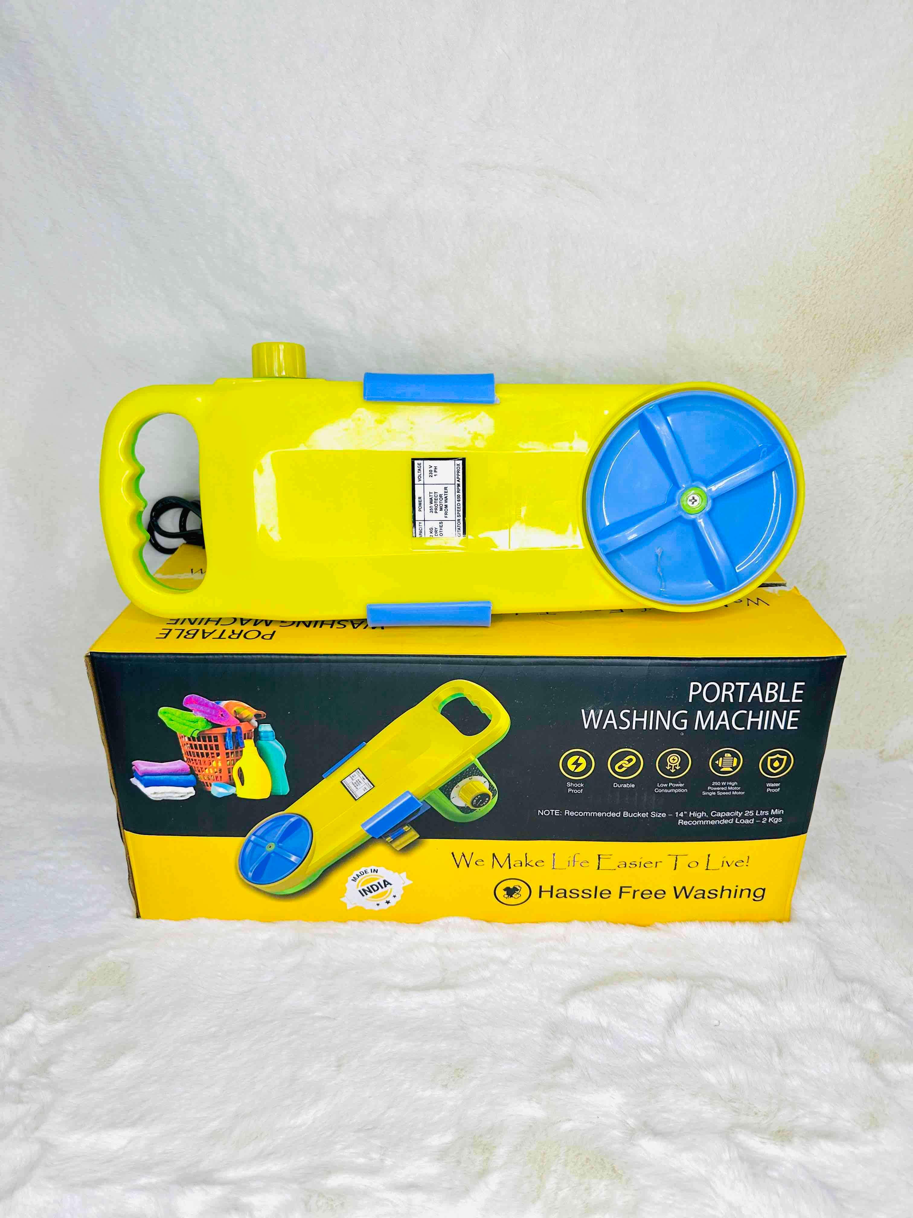 Portable Bucket Washing Machine (Heavy Quality)