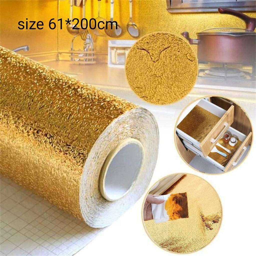 Golden kitchen foil(60cm*2M)